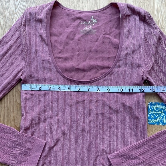 NWT Free People Lucky You Scoop Neck layering top - Picture 10 of 11